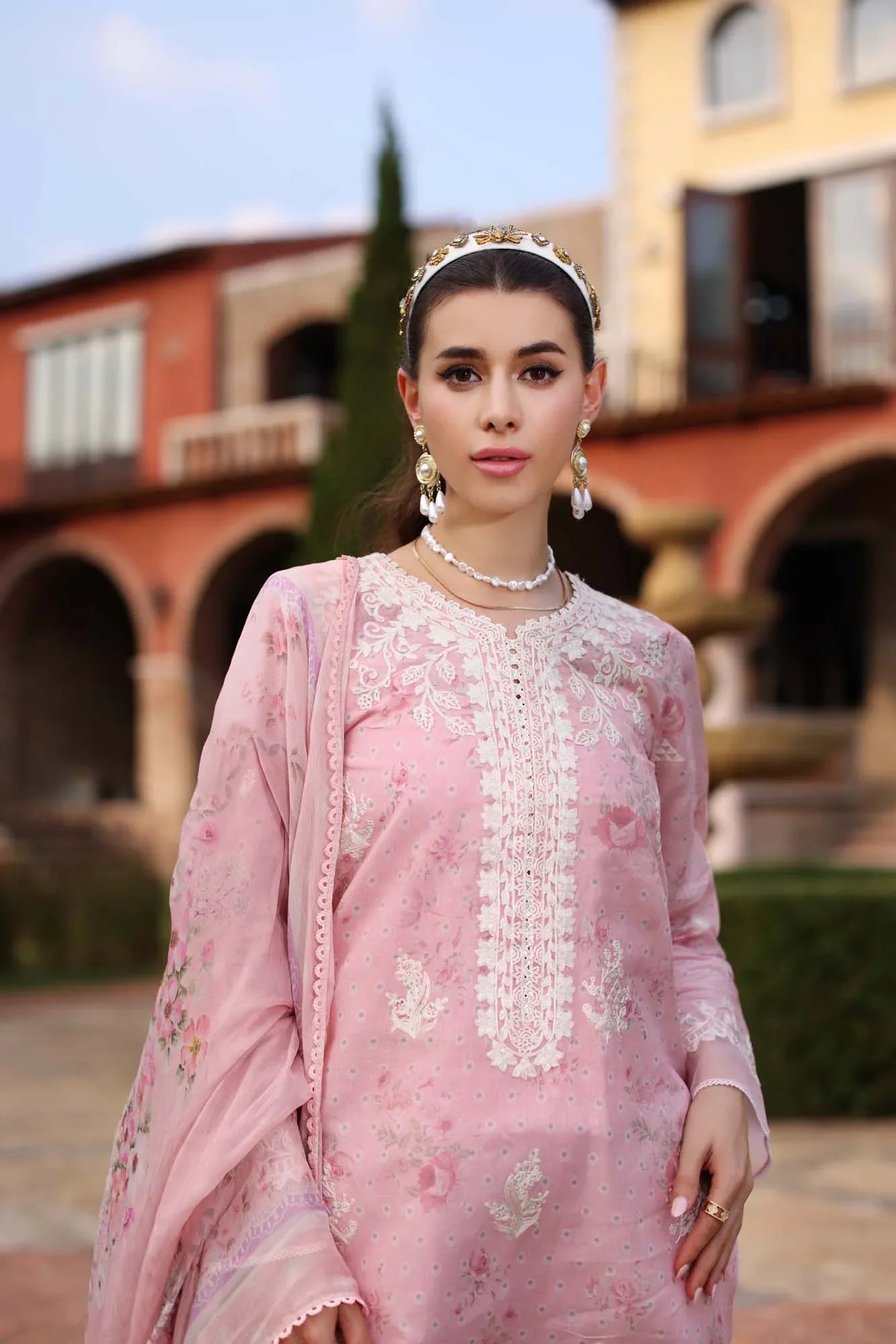 Noor by Saadia Asad | Eid Luxe Printkari 24 | D7 - Rang-e-Khaas