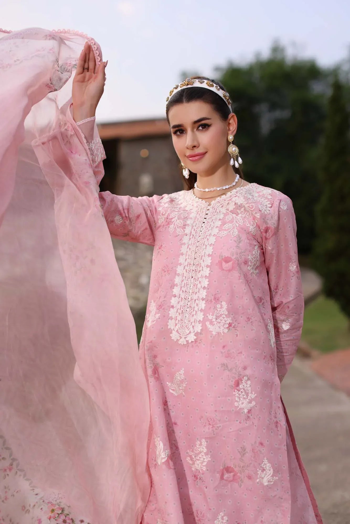 Noor by Saadia Asad | Eid Luxe Printkari 24 | D7 - Rang-e-Khaas
