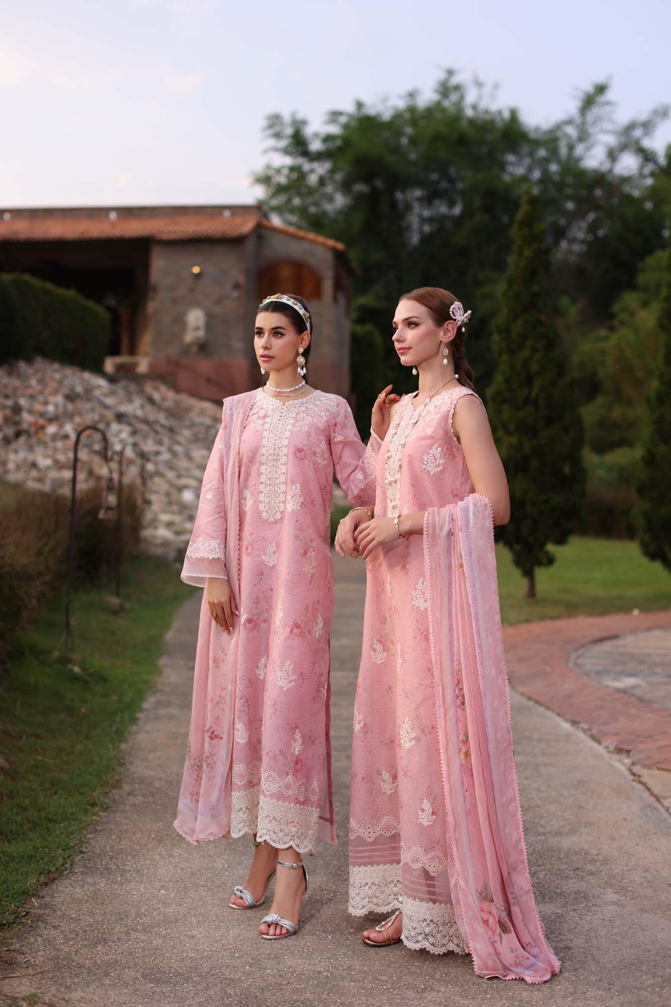 Noor by Saadia Asad | Eid Luxe Printkari 24 | D7 - Rang-e-Khaas