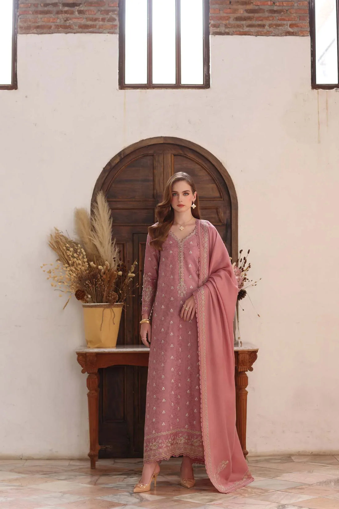 Noor by Saadia Asad | Winter Pashmina 25 | Aveline - Rang-e-Khaas