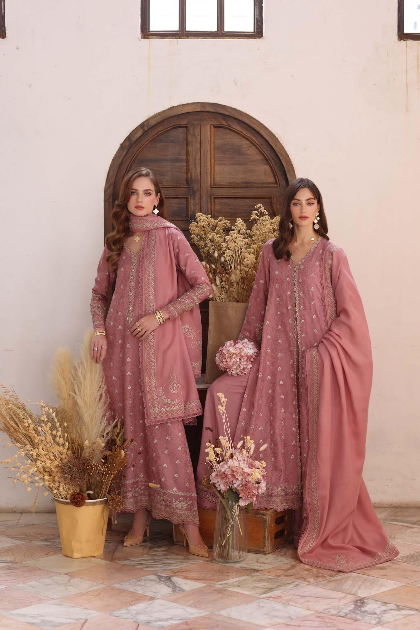 Noor by Saadia Asad | Winter Pashmina 25 | Aveline - Rang-e-Khaas