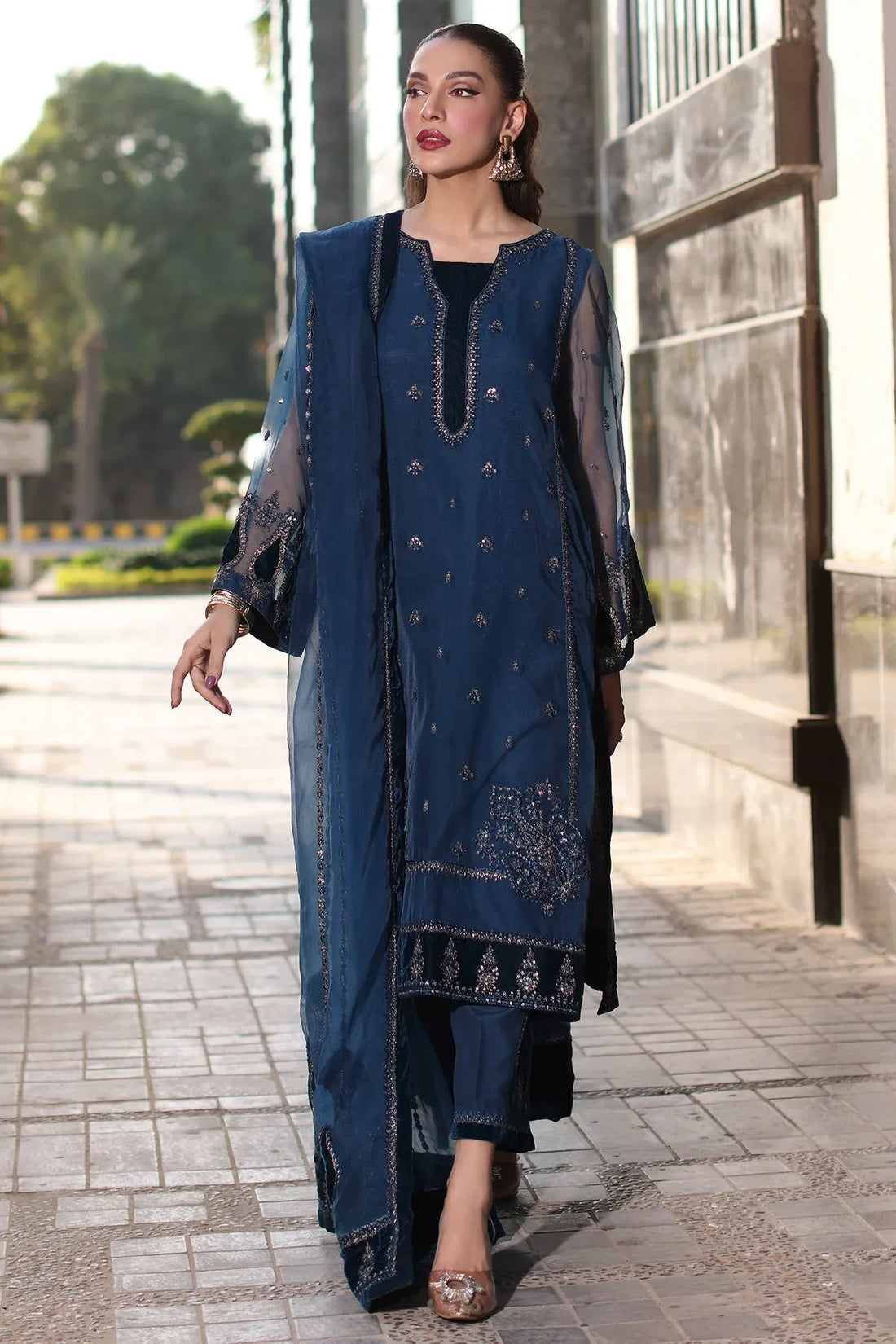 Charizma | Festive Pret | CMA-4-092 - Rang-e-Khaas