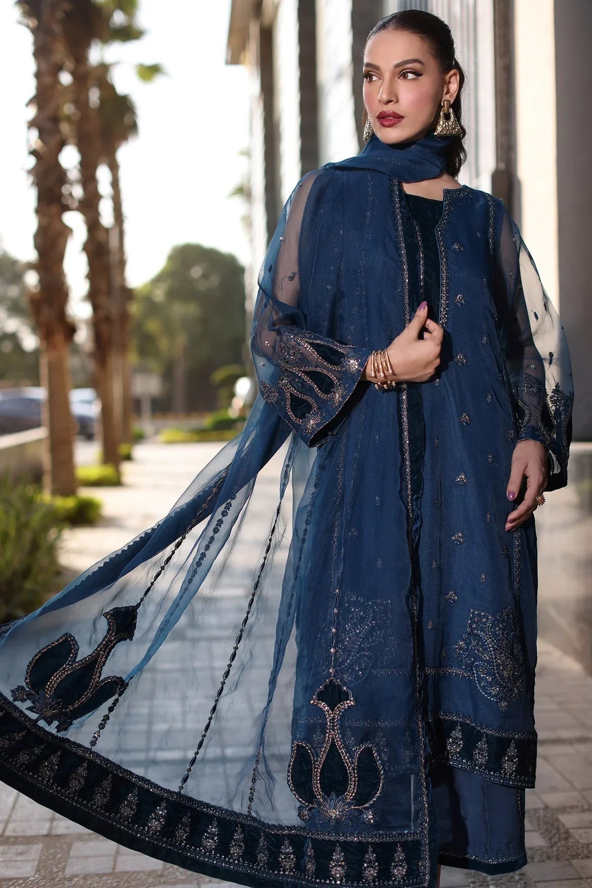 Charizma | Festive Pret | CMA-4-092 - Rang-e-Khaas