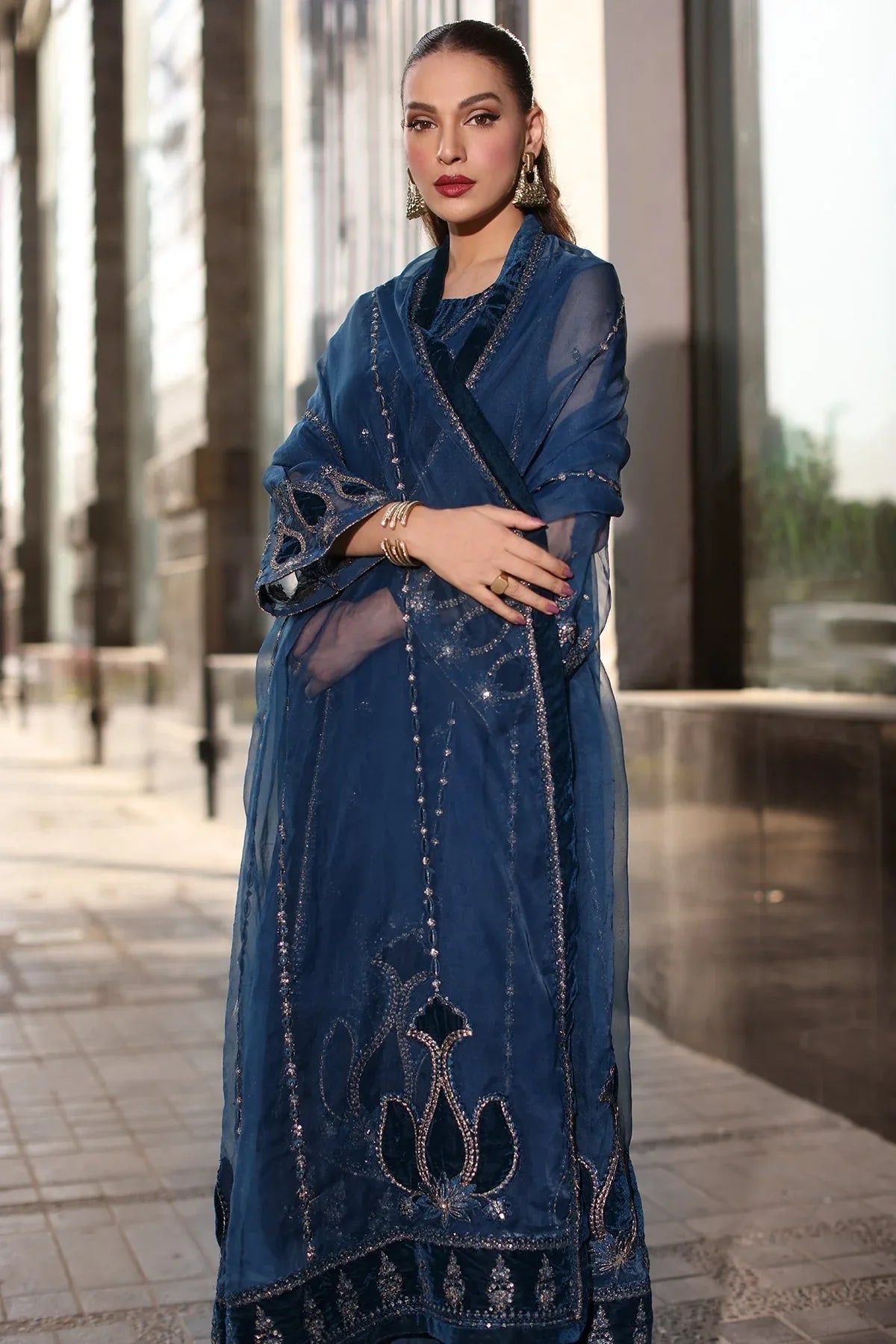 Charizma | Festive Pret | CMA-4-092 - Rang-e-Khaas