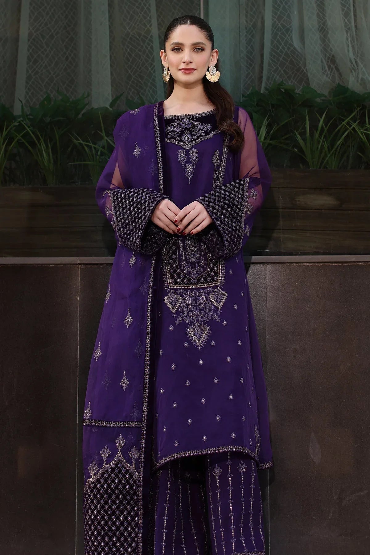 Charizma | Festive Pret | CMA-4-086 - Rang-e-Khaas