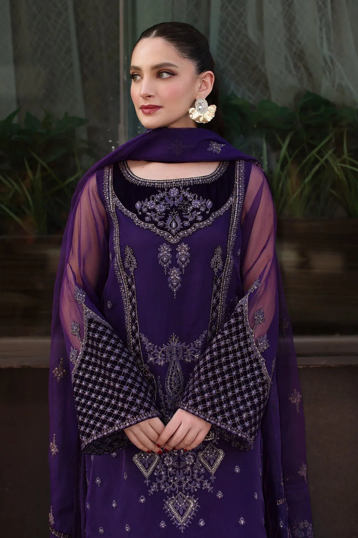 Charizma | Festive Pret | CMA-4-086 - Rang-e-Khaas