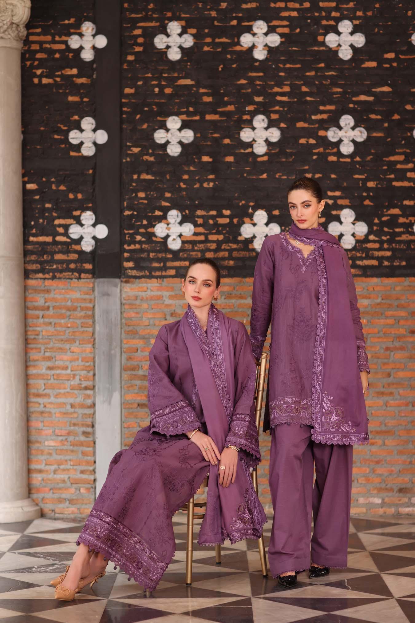 Noor by Saadia Asad | Winter Pashmina 25 | Serenity - Rang-e-Khaas