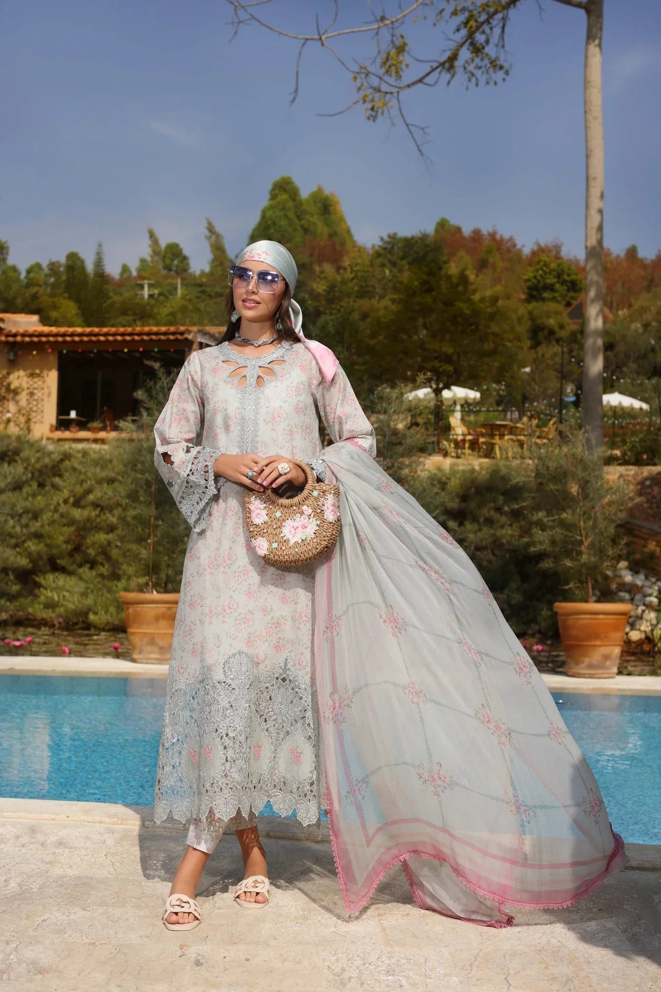 Noor by Saadia Asad | Luxe Chikankari 25 | D7-B - Rang-e-Khaas