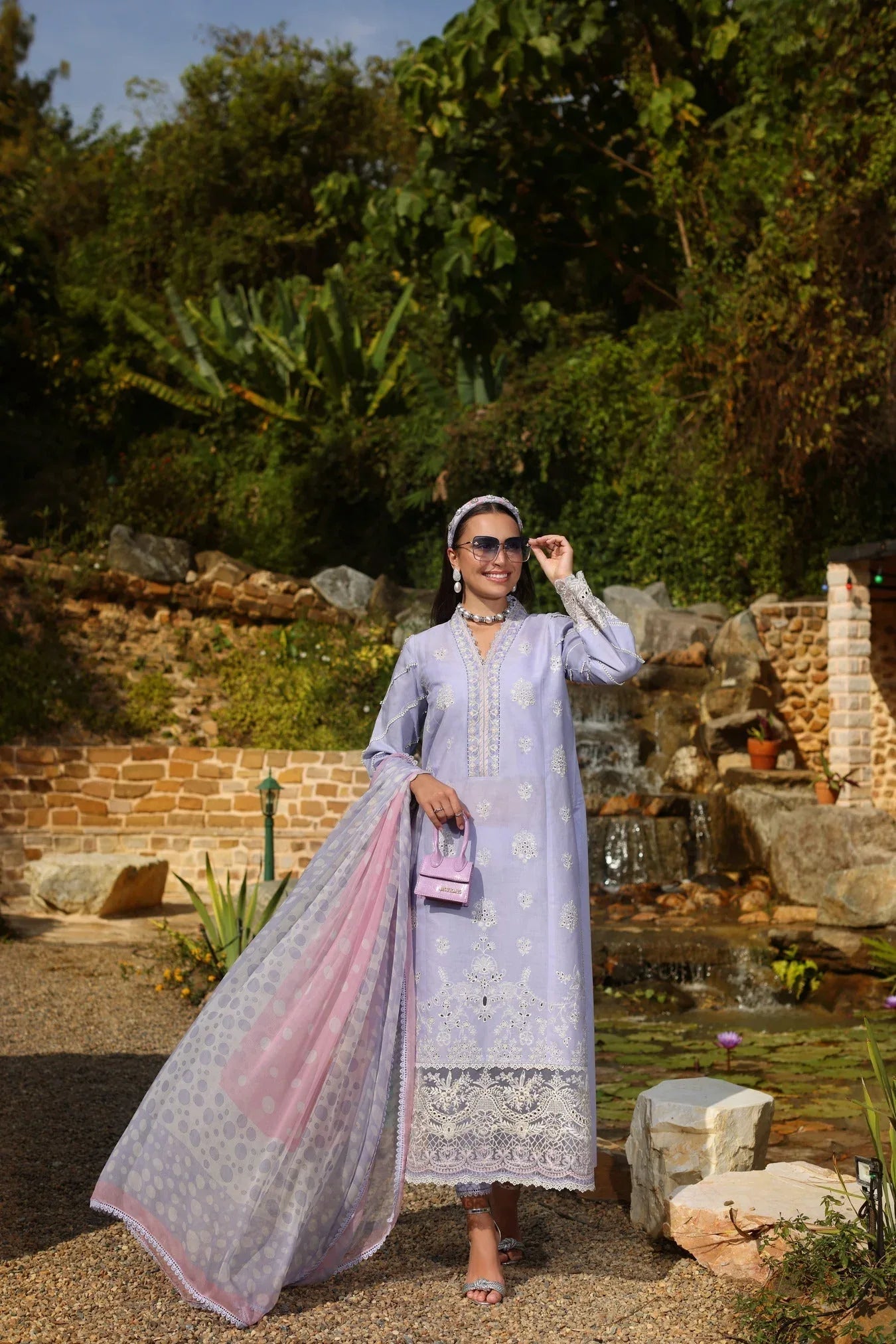Noor by Saadia Asad | Luxe Chikankari 25 | D3-A - Rang-e-Khaas