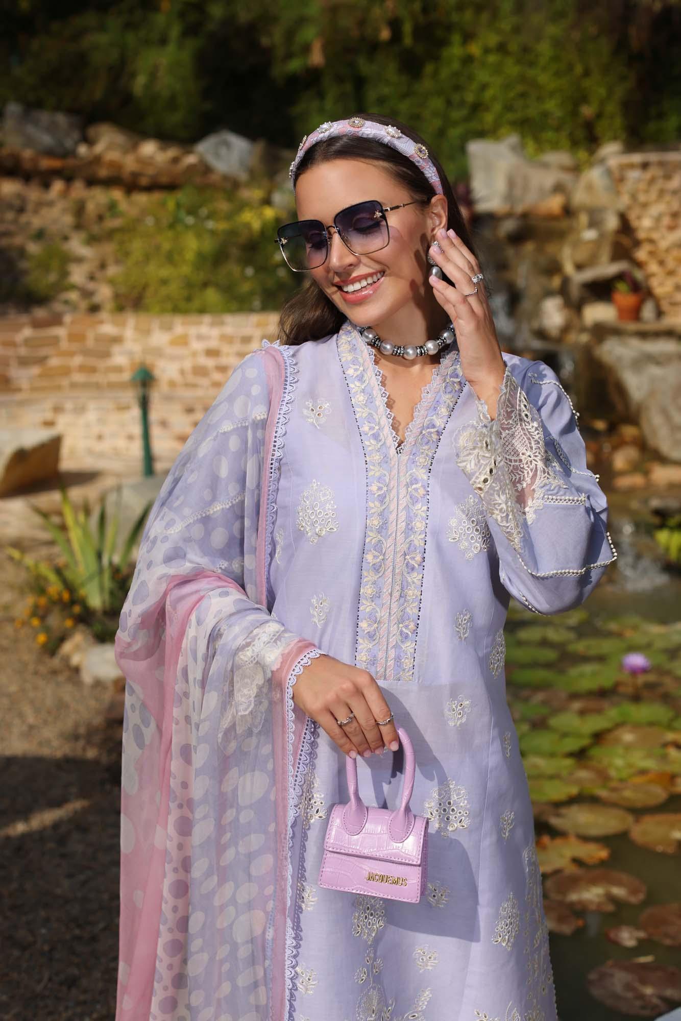 Noor by Saadia Asad | Luxe Chikankari 25 | D3-A - Rang-e-Khaas
