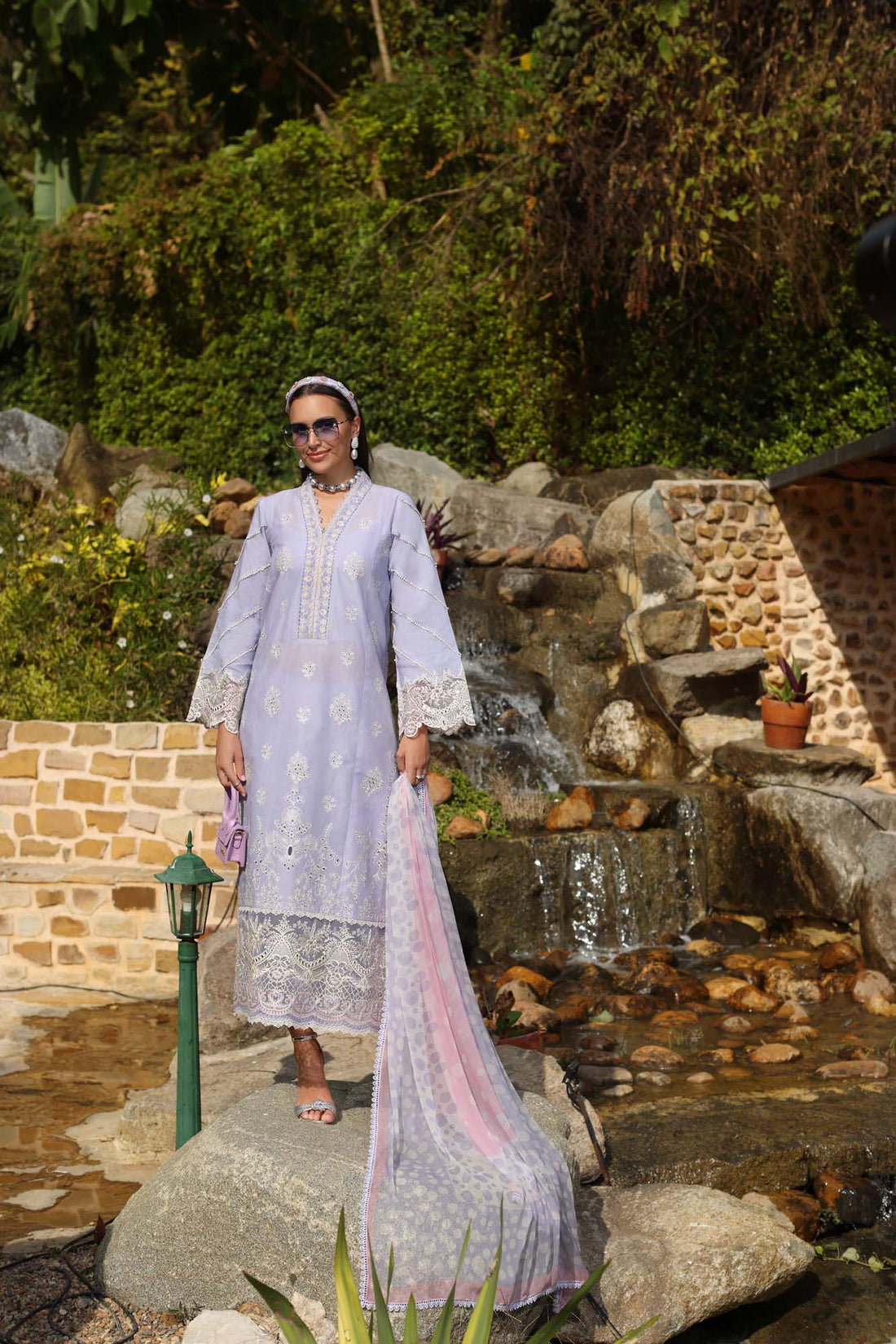 Noor by Saadia Asad | Luxe Chikankari 25 | D3-A - Rang-e-Khaas