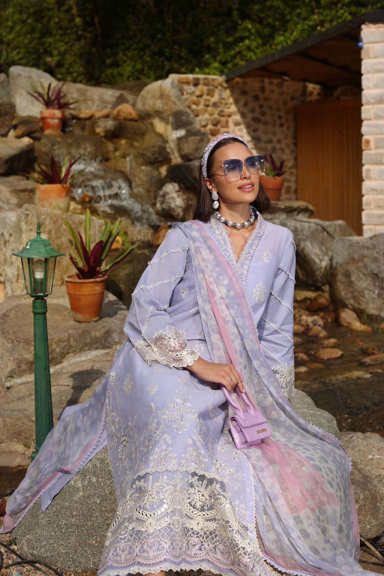 Noor by Saadia Asad | Luxe Chikankari 25 | D3-A - Rang-e-Khaas