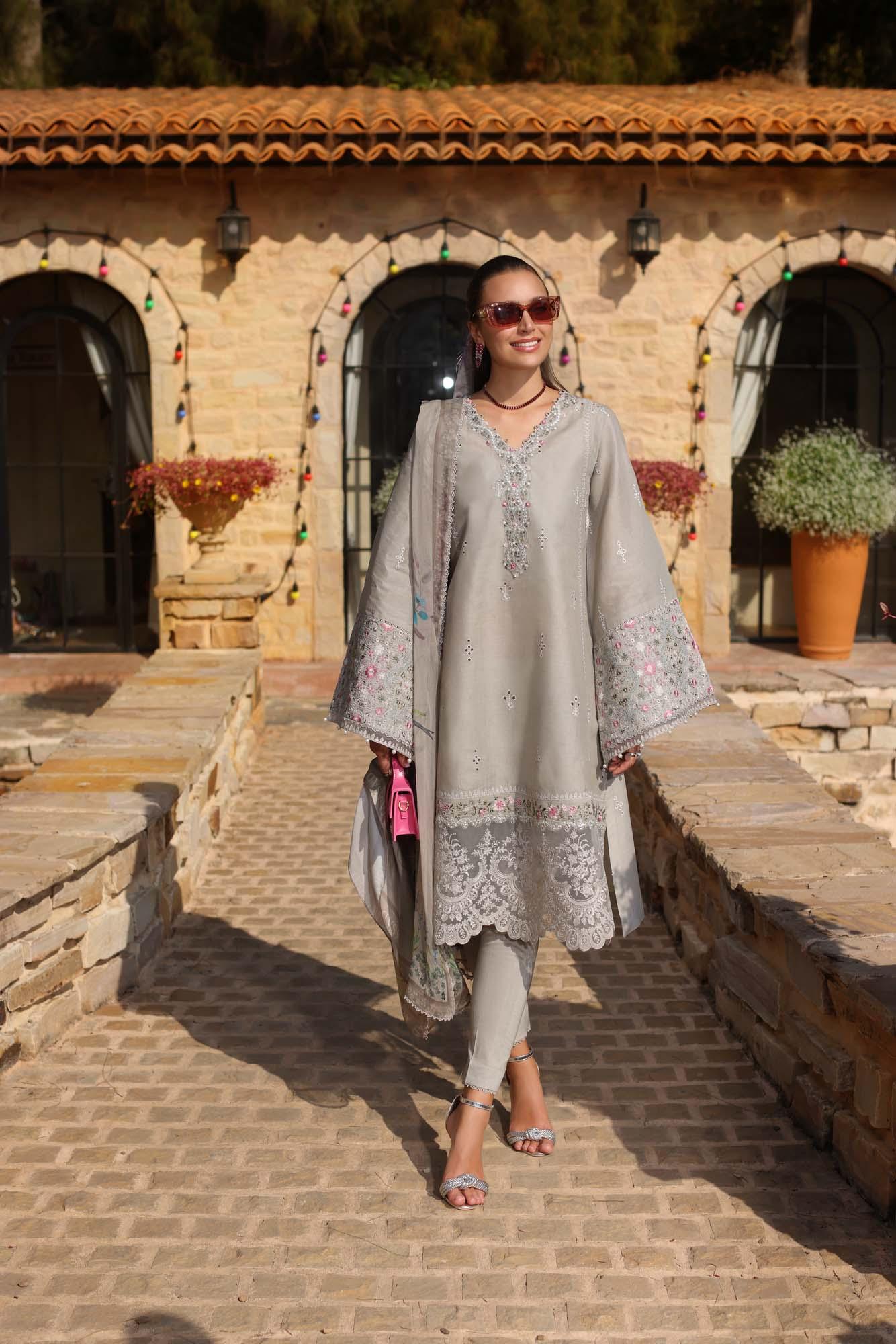 Noor by Saadia Asad | Luxe Chikankari 25 | D1-B - Rang-e-Khaas