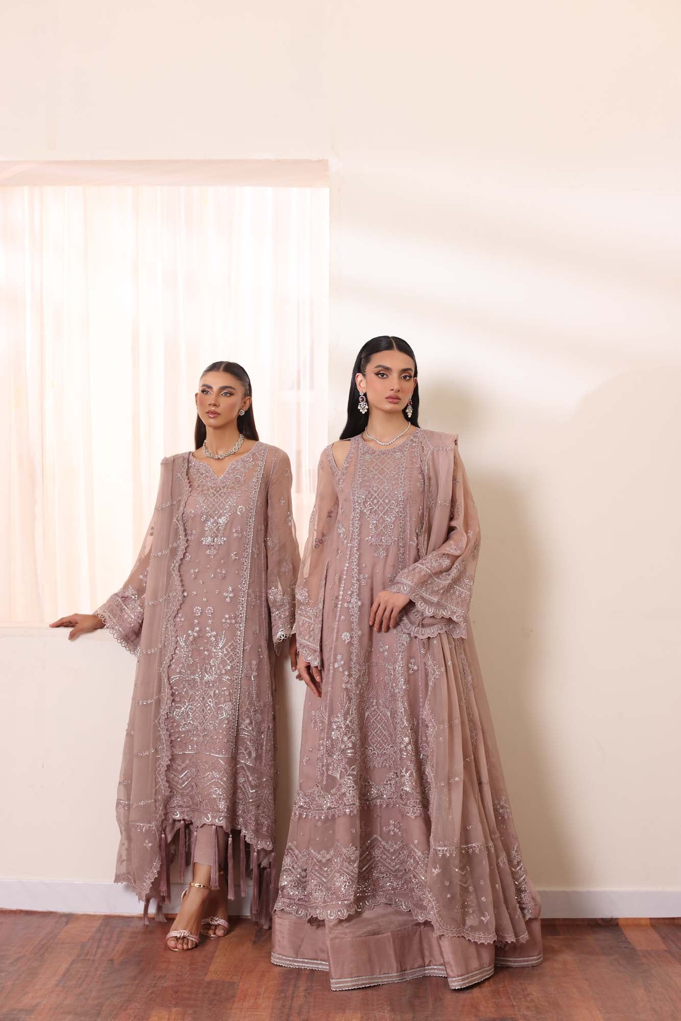 Noor by Saadia Asad | Noor Chiffon De Luxe | D7 - Rang-e-Khaas
