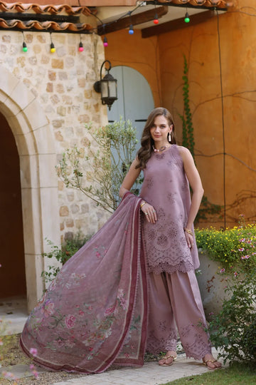 Noor by Saadia Asad | Luxe Chikankari 25 | D8-A - Rang-e-Khaas