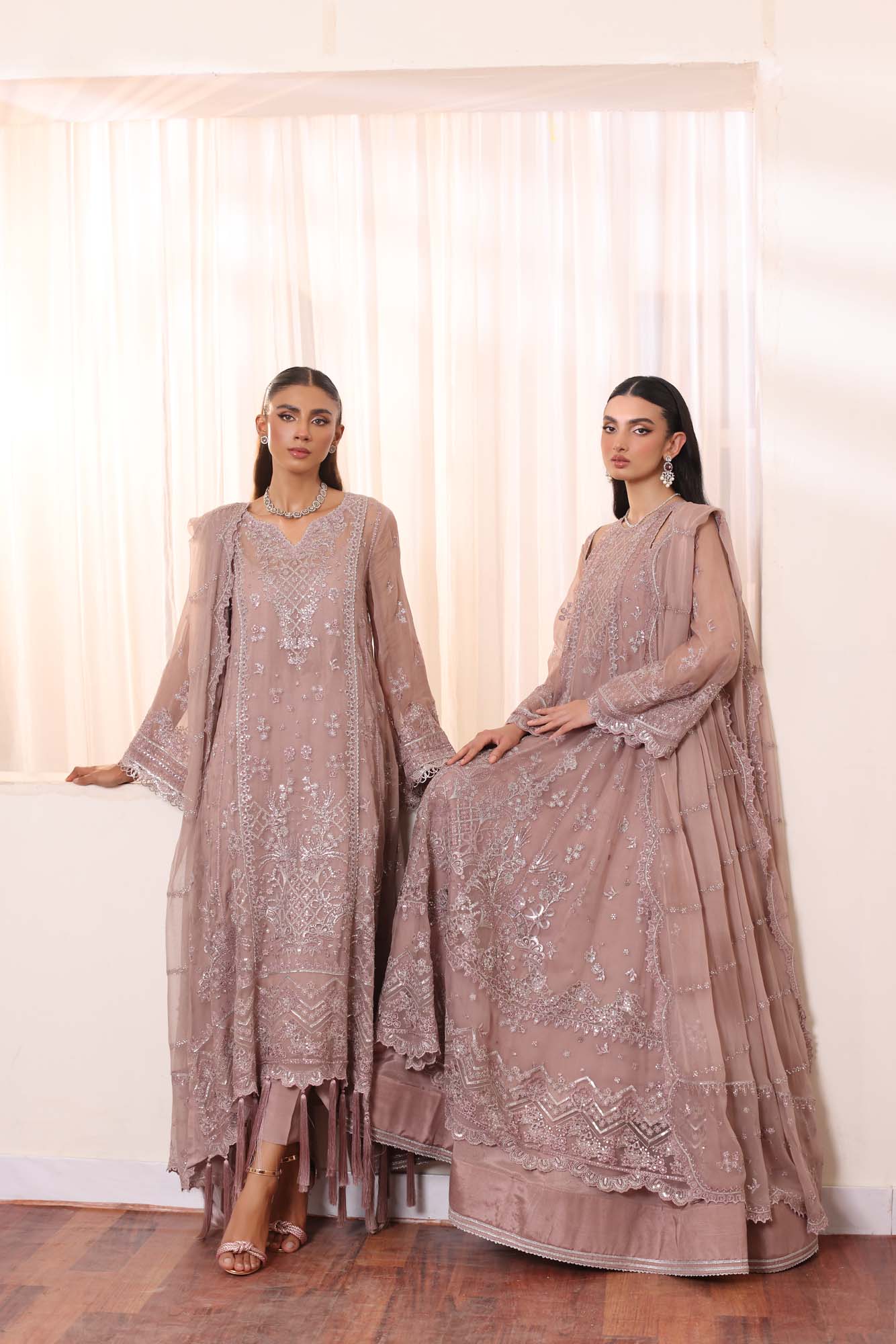 Noor by Saadia Asad | Noor Chiffon De Luxe | D7 - Rang-e-Khaas