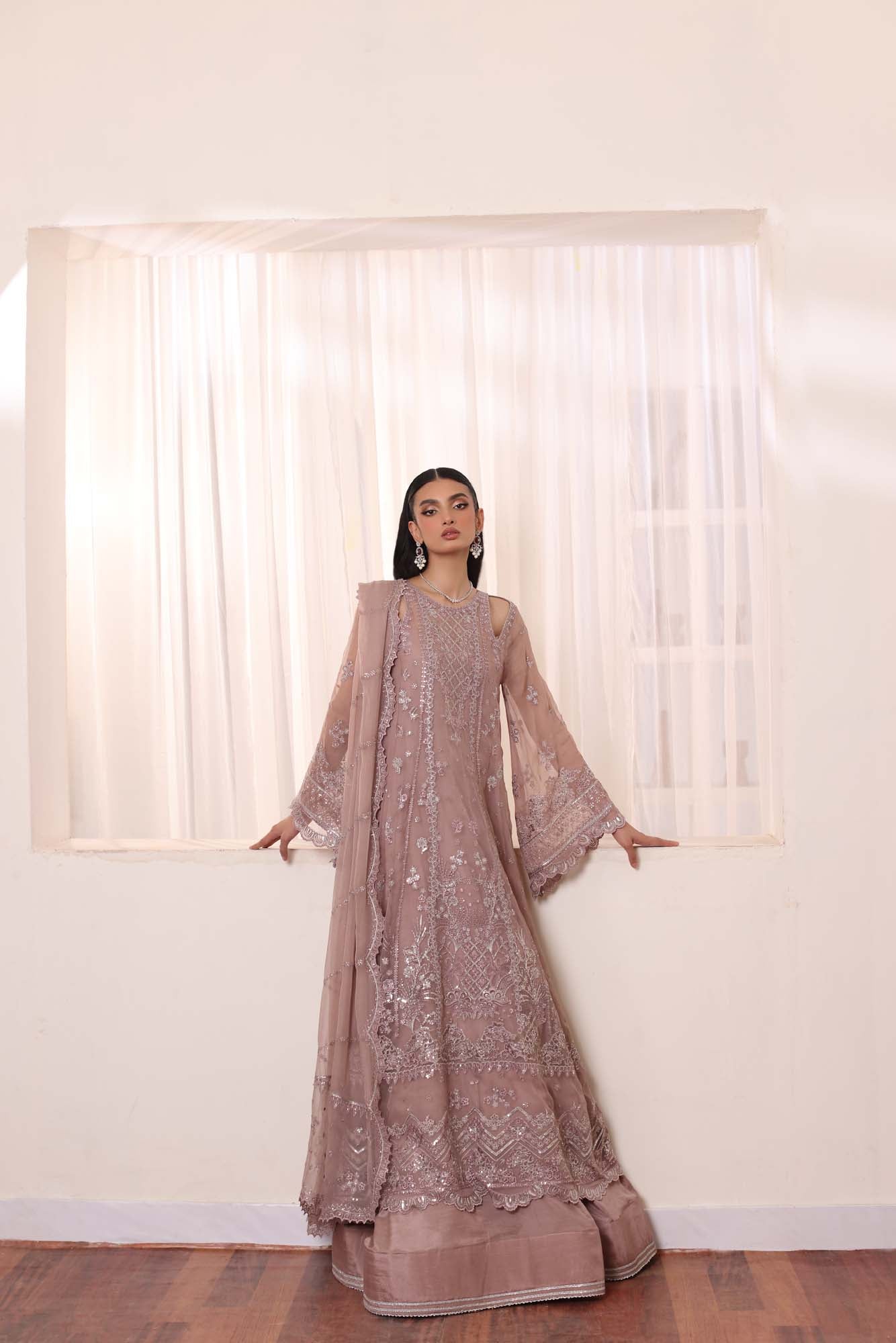 Noor by Saadia Asad | Noor Chiffon De Luxe | D7 - Rang-e-Khaas