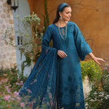 Noor by Saadia Asad | Luxe Chikankari 25 | D8-B