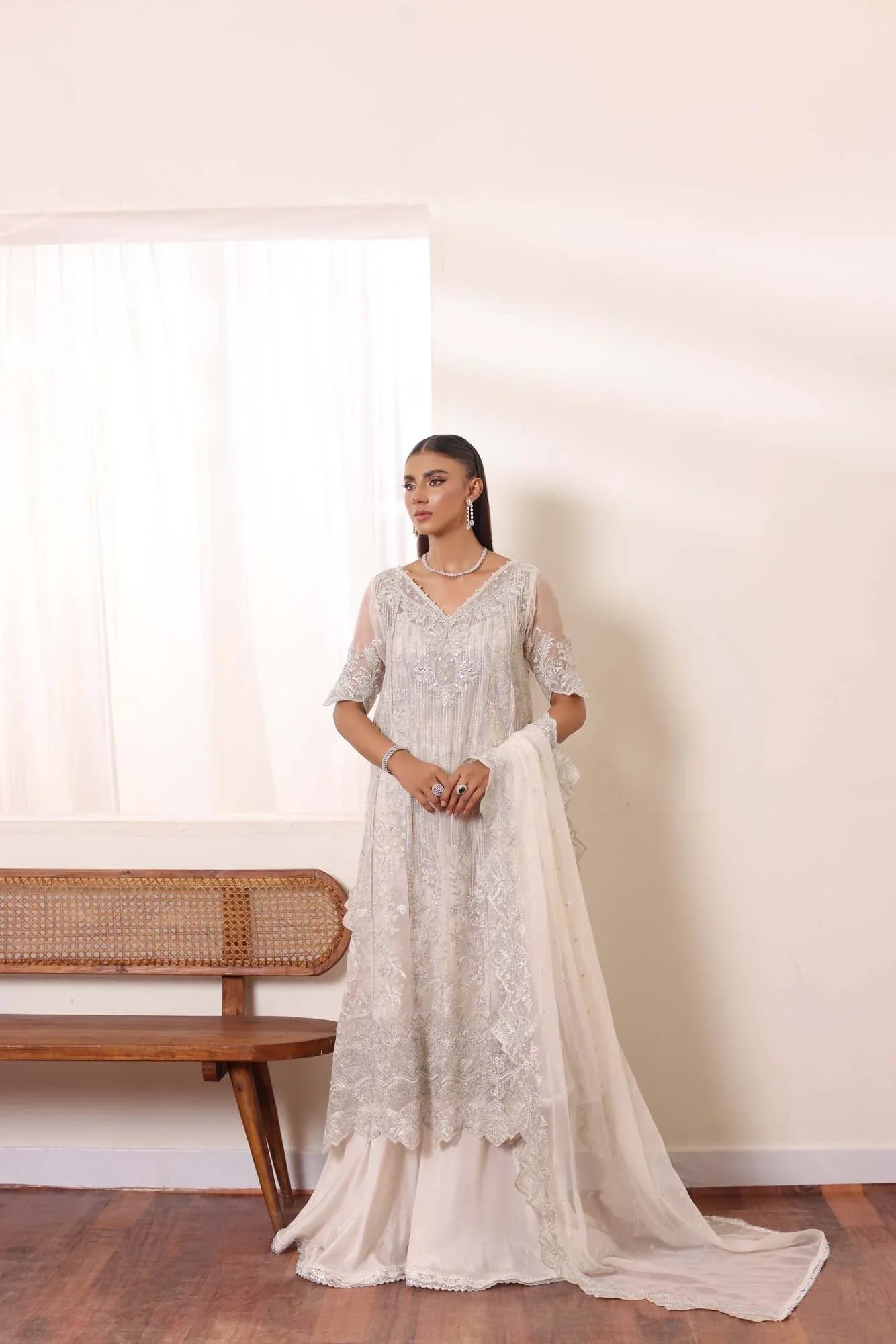 Noor by Saadia Asad | Noor Chiffon De Luxe | D5 - Rang-e-Khaas