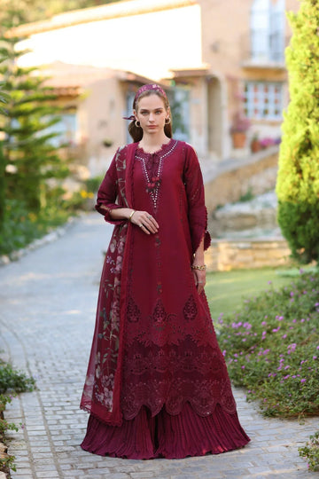 Noor by Saadia Asad | Luxe Chikankari 25 | D6-A - Rang-e-Khaas