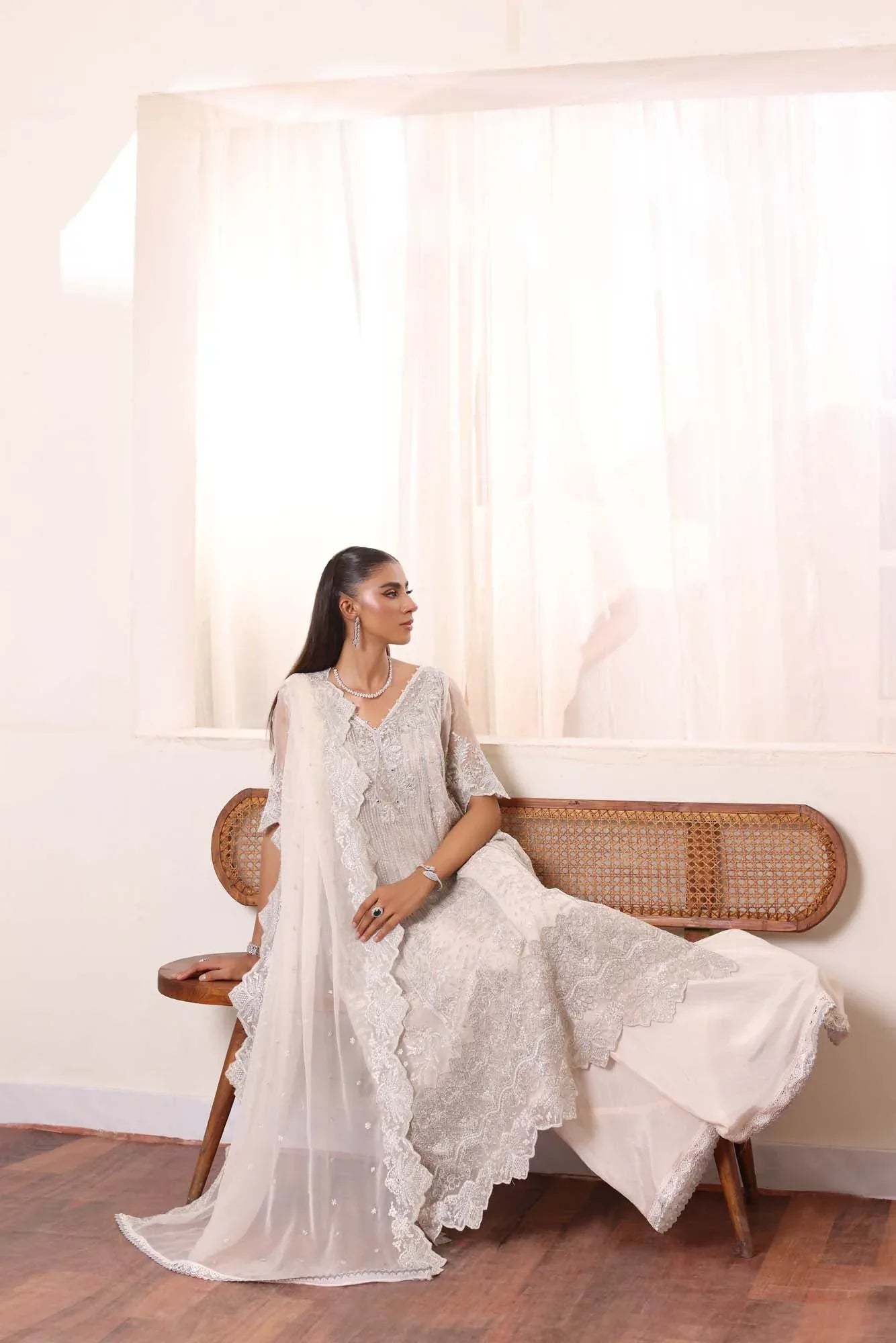Noor by Saadia Asad | Noor Chiffon De Luxe | D5 - Rang-e-Khaas
