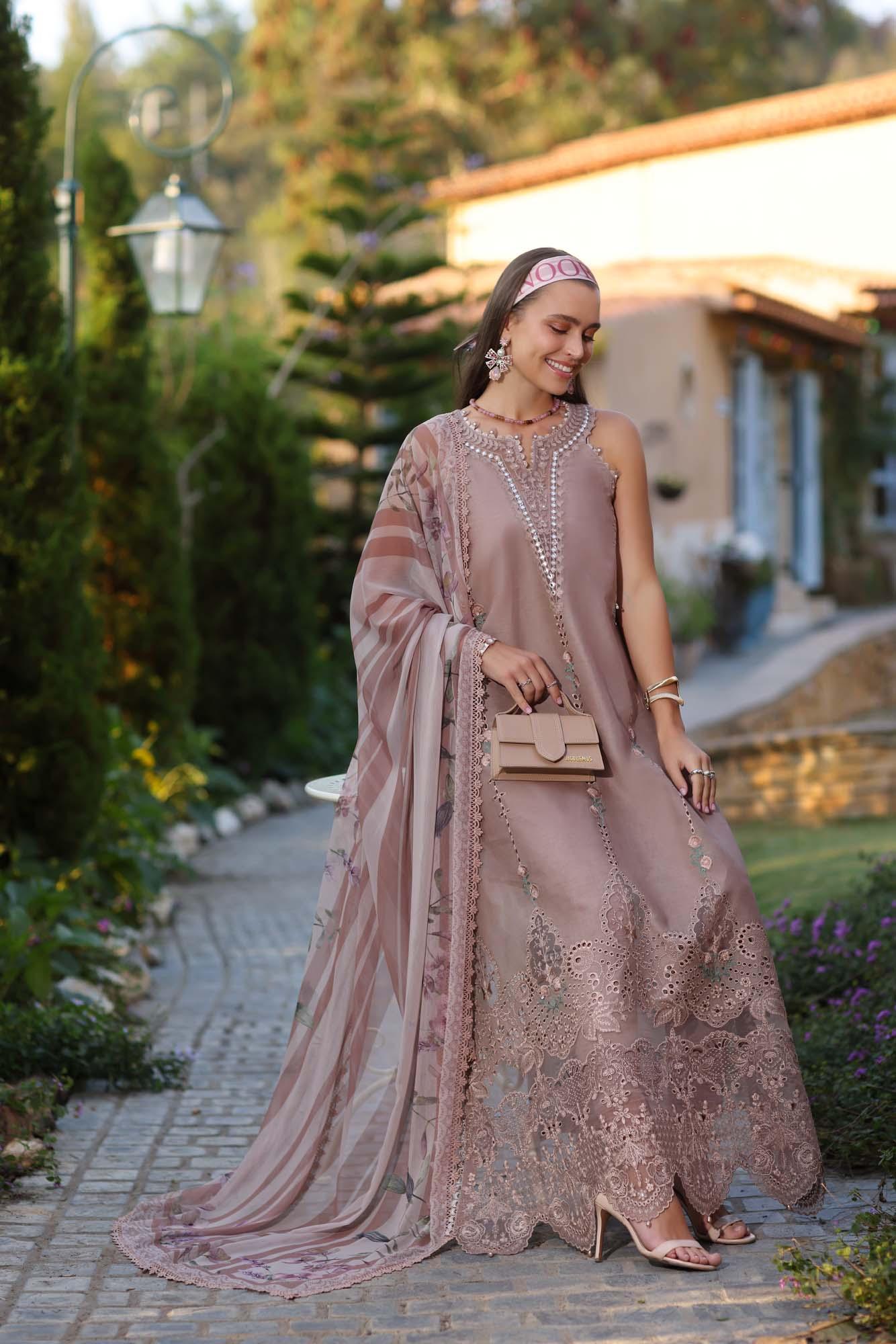 Noor by Saadia Asad | Luxe Chikankari 25 | D6-B - Rang-e-Khaas