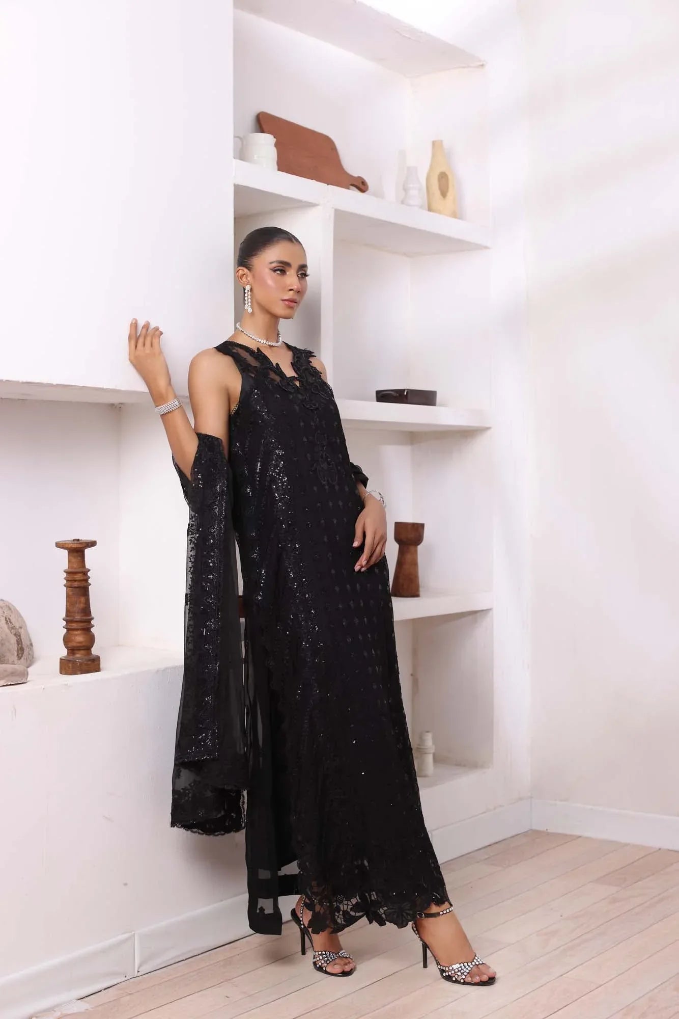 Noor by Saadia Asad | Noor Chiffon De Luxe | D4 - Rang-e-Khaas