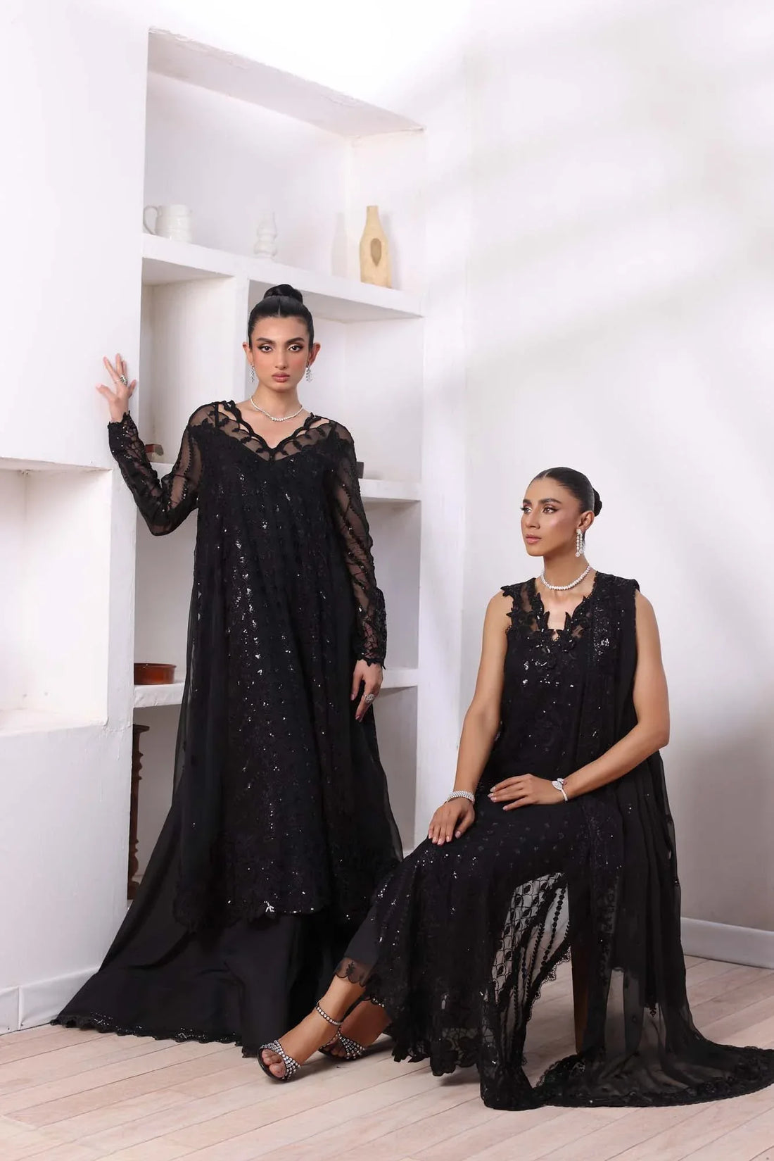 Noor by Saadia Asad | Noor Chiffon De Luxe | D4 - Rang-e-Khaas