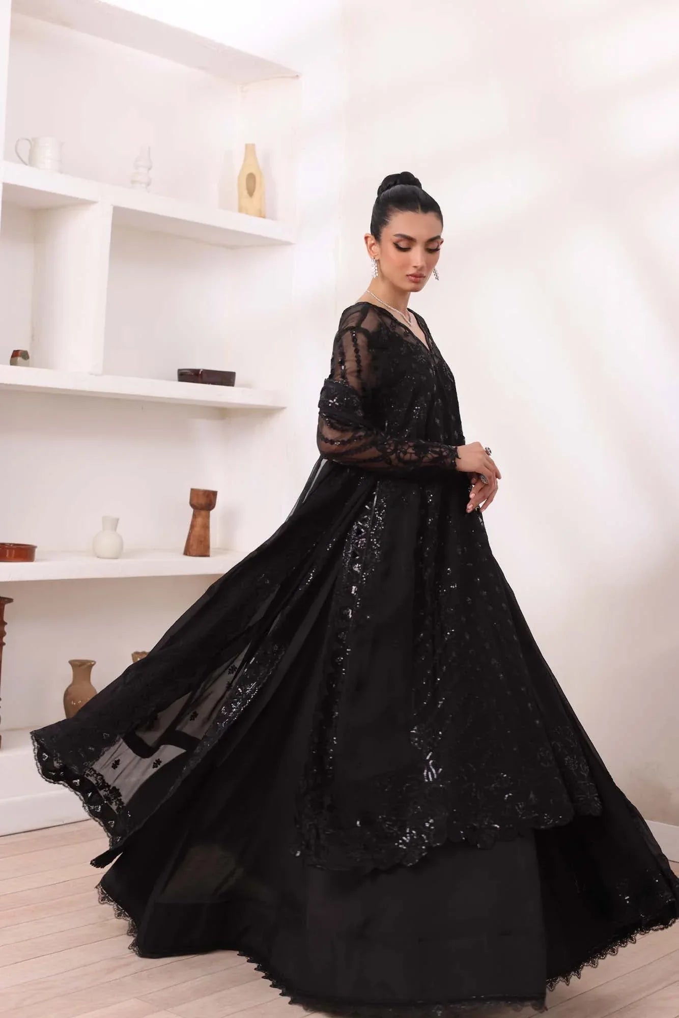 Noor by Saadia Asad | Noor Chiffon De Luxe | D4 - Rang-e-Khaas