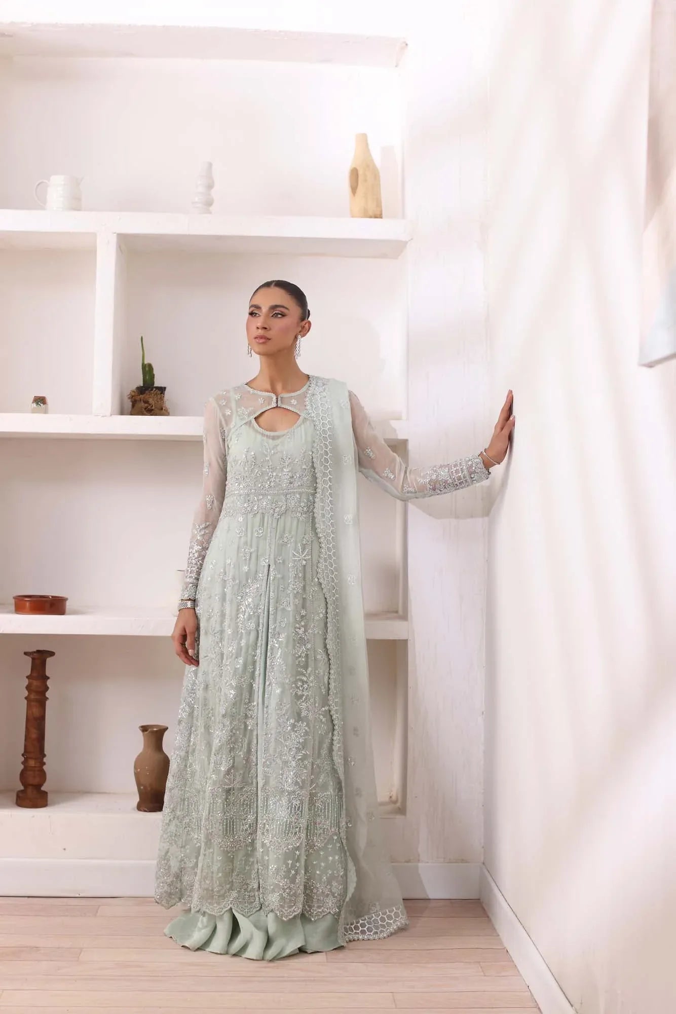 Noor by Saadia Asad | Noor Chiffon De Luxe | D8 - Rang-e-Khaas