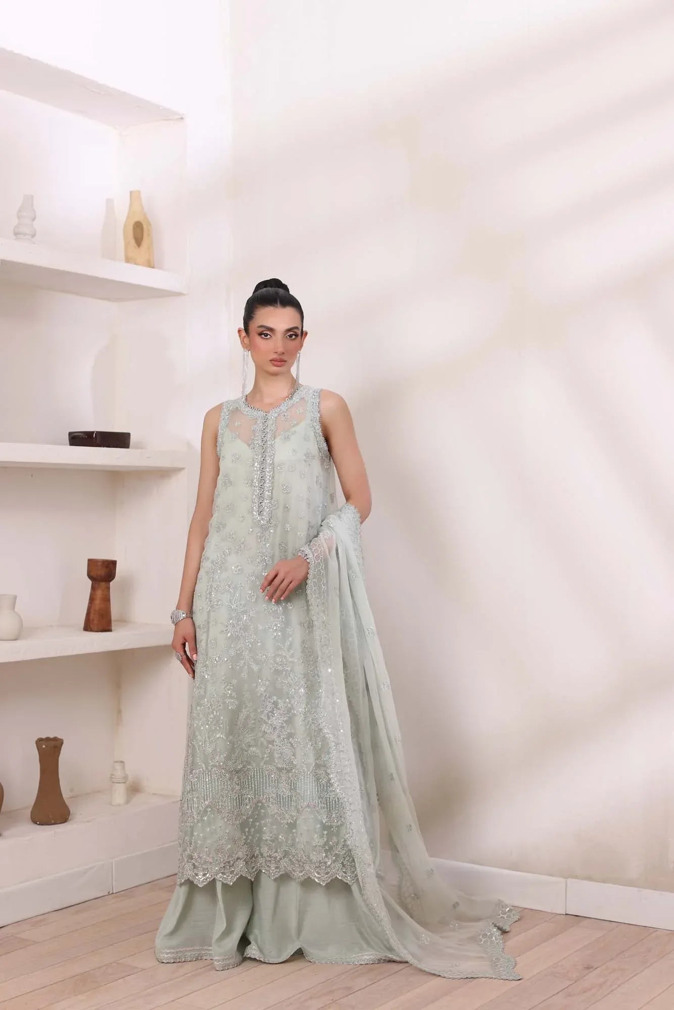 Noor by Saadia Asad | Noor Chiffon De Luxe | D8 - Rang-e-Khaas