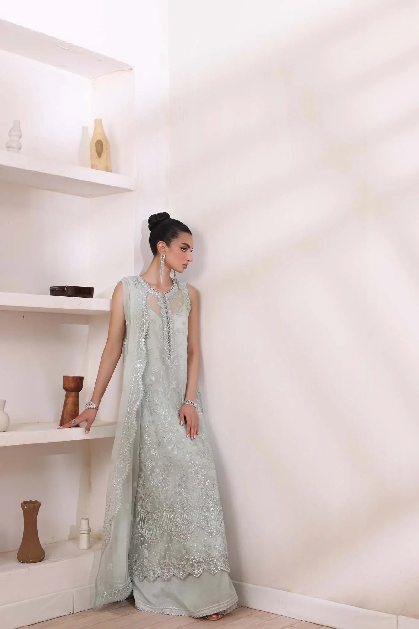 Noor by Saadia Asad | Noor Chiffon De Luxe | D8 - Rang-e-Khaas