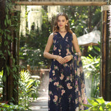 Noor by Saadia Asad | Eid Luxe Printedkari | D8-B