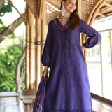 Noor by Saadia Asad | Eid Luxe Printedkari | D7-B