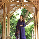Noor by Saadia Asad | Eid Luxe Printedkari | D7-B