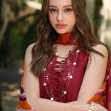 Noor by Saadia Asad | Eid Luxe Printedkari | D3-B