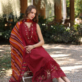 Noor by Saadia Asad | Eid Luxe Printedkari | D3-B