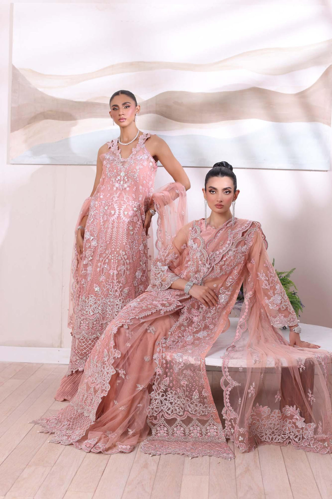 Noor by Saadia Asad | Noor Chiffon De Luxe | D6 - Rang-e-Khaas