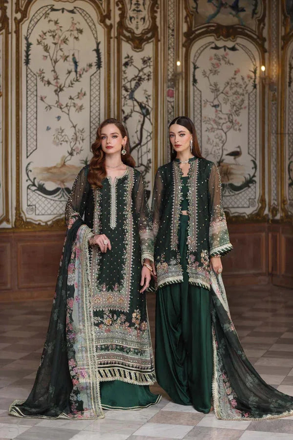 Noor by Saadia Asad | Festive 25 | D5 - Green - Rang-e-Khaas
