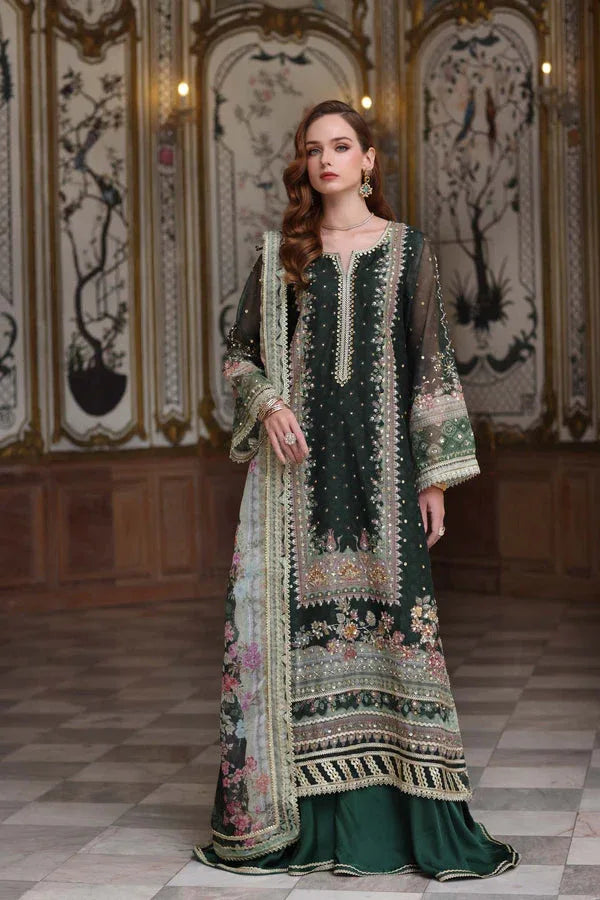 Noor by Saadia Asad | Festive 25 | D5 - Green - Rang-e-Khaas