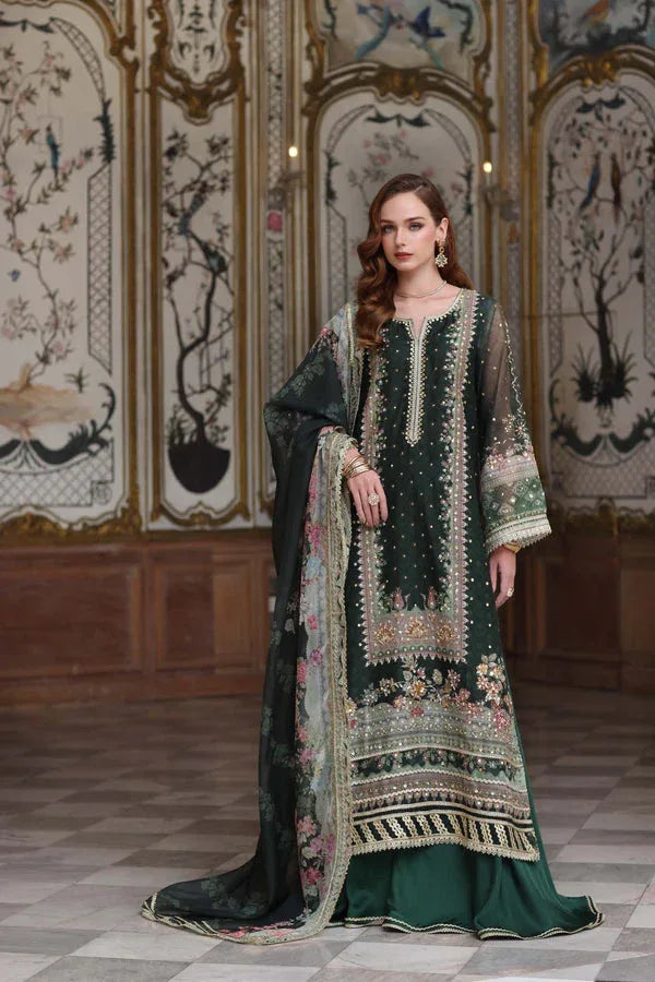 Noor by Saadia Asad | Festive 25 | D5 - Green - Rang-e-Khaas