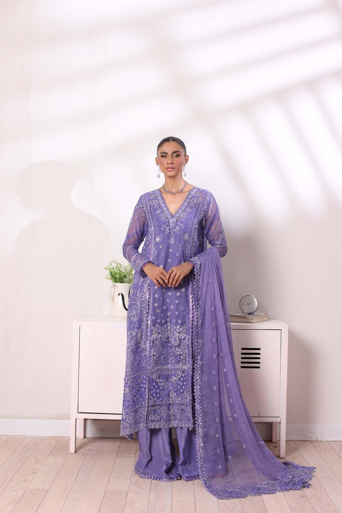 Noor by Saadia Asad | Noor Chiffon De Luxe | D2 - Rang-e-Khaas