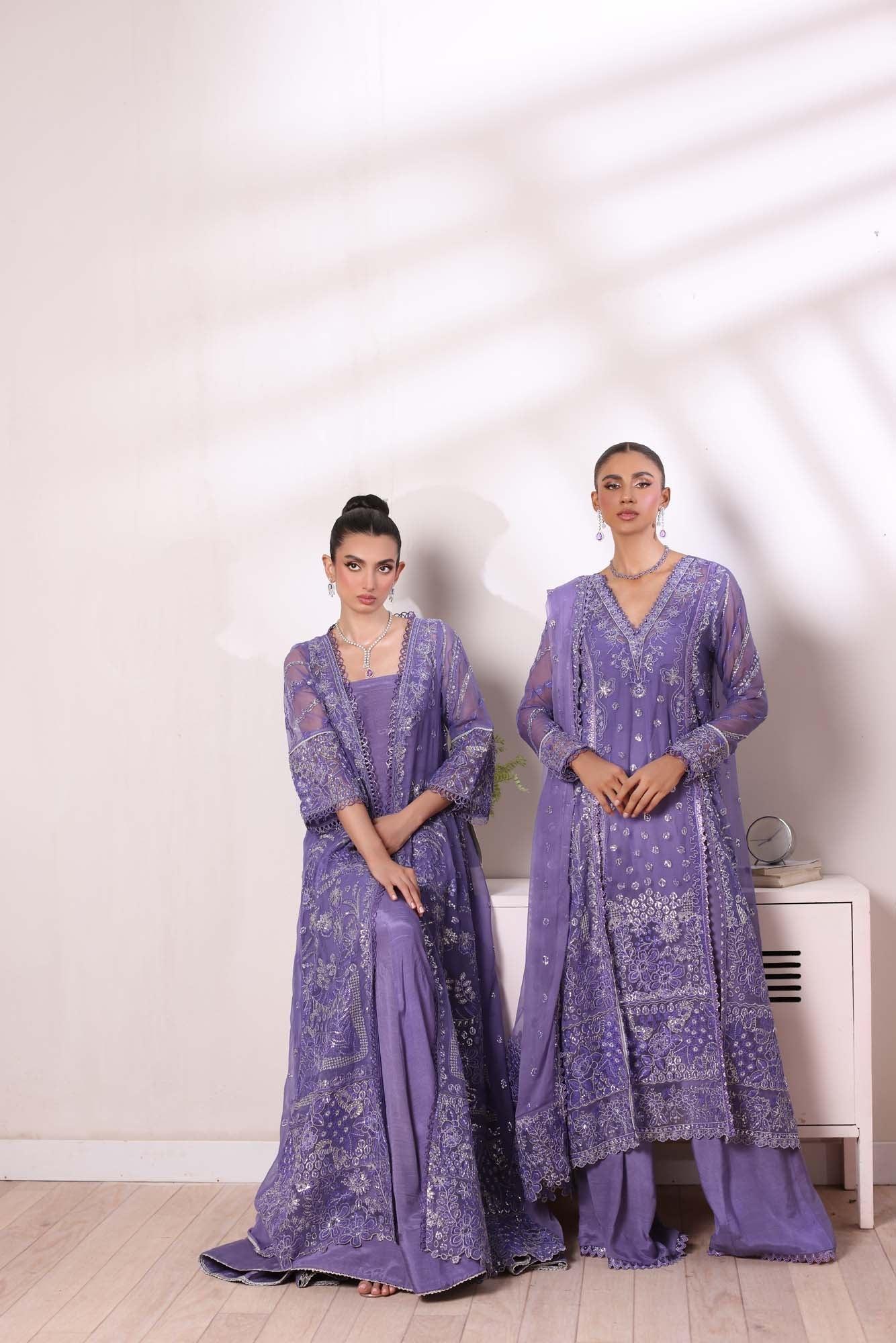 Noor by Saadia Asad | Noor Chiffon De Luxe | D2 - Rang-e-Khaas