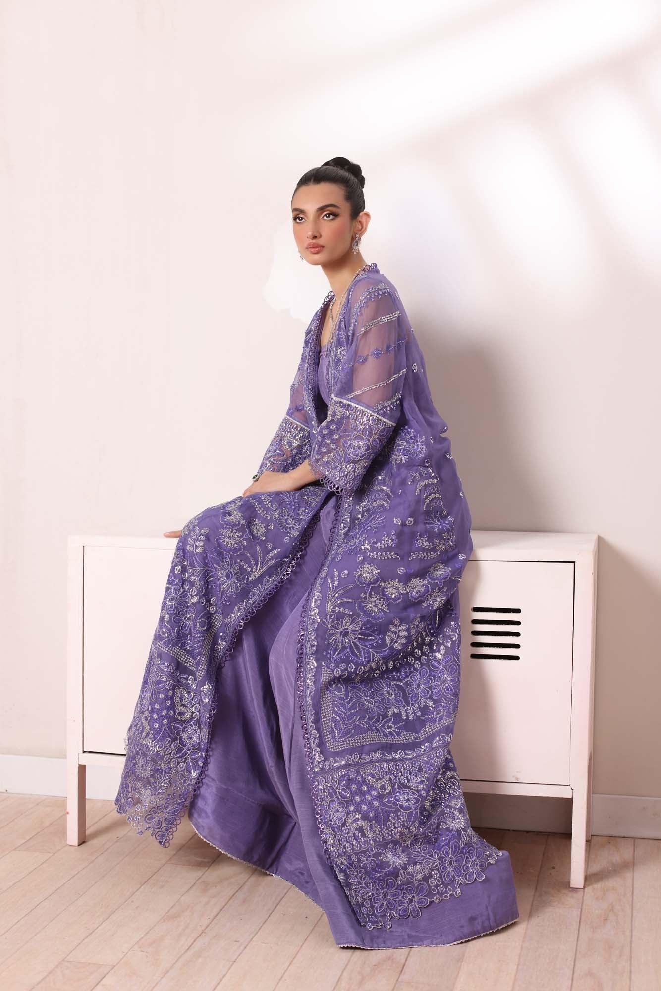 Noor by Saadia Asad | Noor Chiffon De Luxe | D2 - Rang-e-Khaas