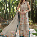 Noor by Saadia Asad | Eid Luxe Printedkari | D4-A