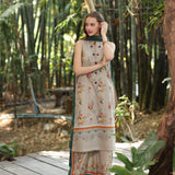 Noor by Saadia Asad | Eid Luxe Printedkari | D4-A