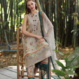 Noor by Saadia Asad | Eid Luxe Printedkari | D4-A