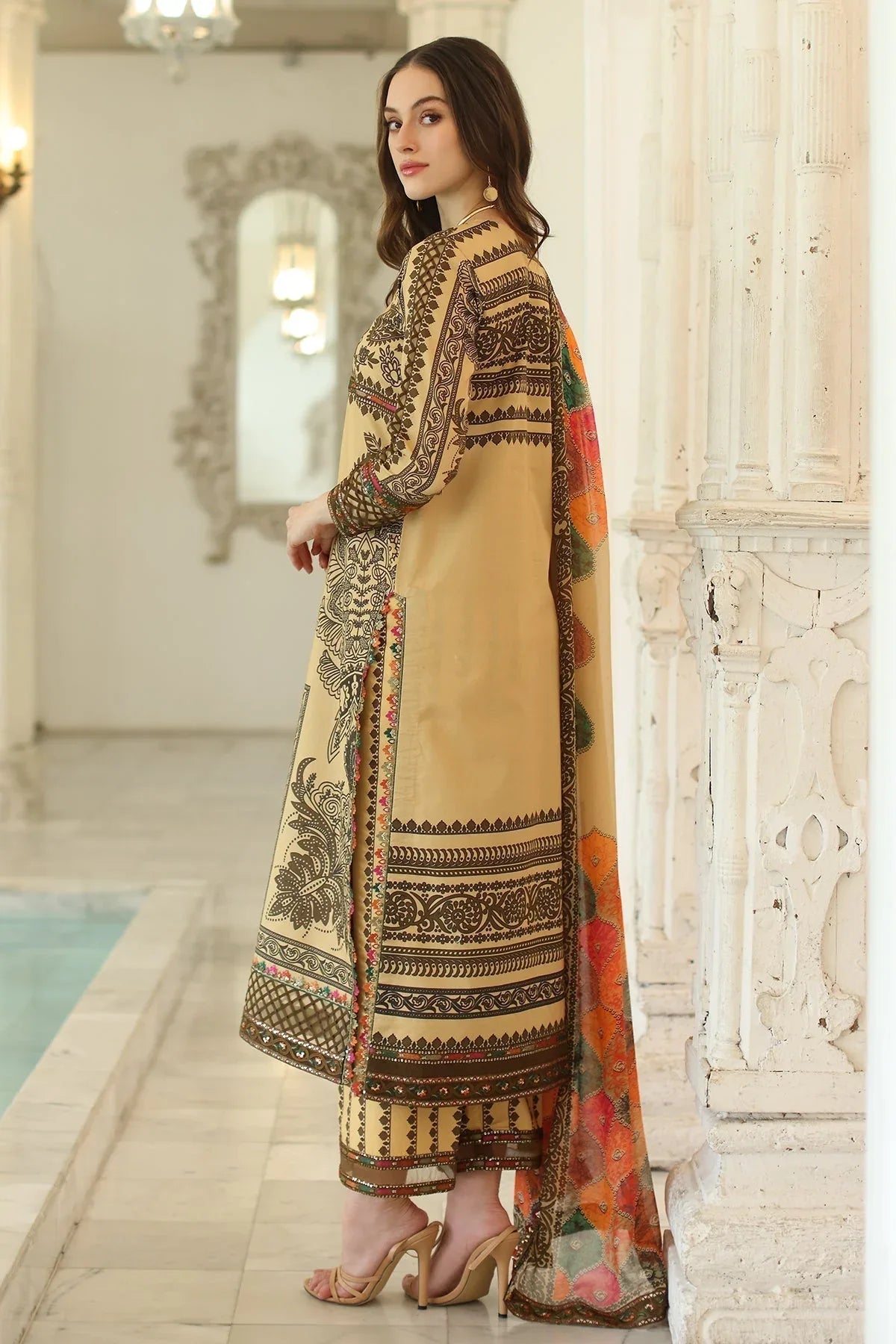 Charizma | Aniq Lawn Collection | AN5-04 - Rang-e-Khaas