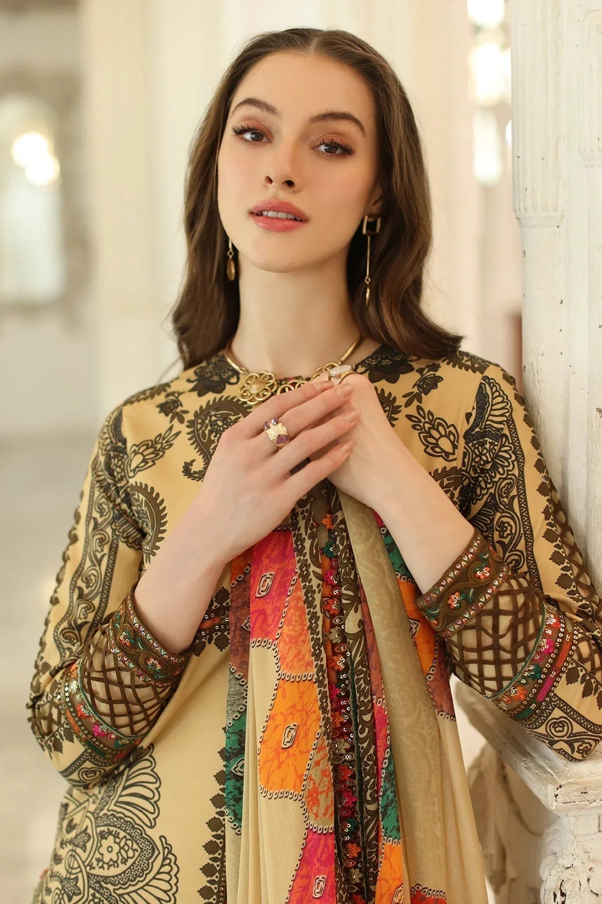 Charizma | Aniq Lawn Collection | AN5-04 - Rang-e-Khaas