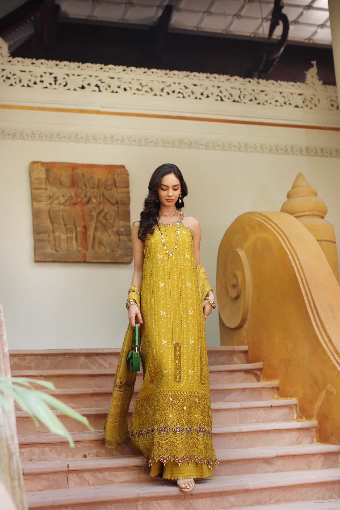 Noor by Saadia Asad | Eid Luxury Laserkari 25 | D5-A - Rang-e-Khaas